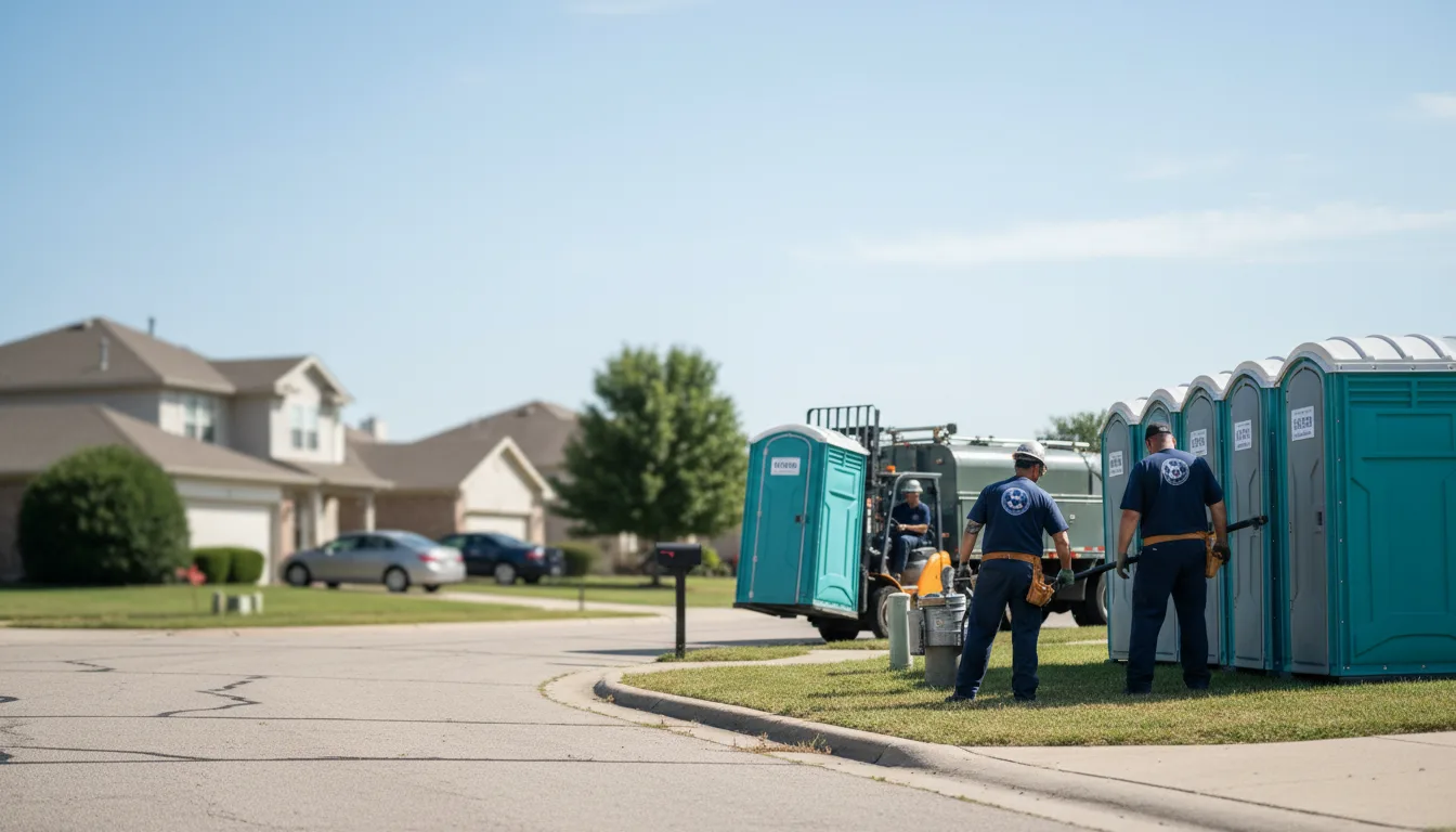 Porta Potty Rental in Meyersville, TX near me